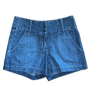 NEW YORK & Co blue jean shorts size 2